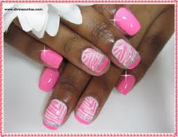 Unhas Decoradas Rosa